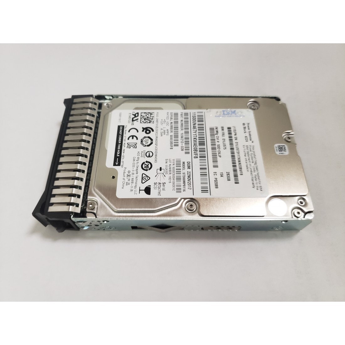 PC/タブレット ノートPC IBM ESFA 283GB 15K RPM SAS SFF-3 4K Disk Drive: 59E1 00E9966
